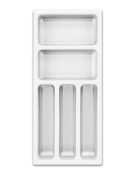 Séparateur de tiroir Artik Designs, modèle 051, blanc, 5 compartiments