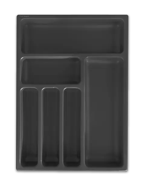 Séparateur de tiroir Artik Designs, modèle 062, noir, 6 compartiments