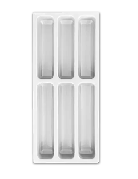 Séparateur de tiroir Artik Designs, modèle 063, blanc, 6 compartiments