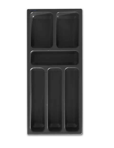 Séparateur de tiroir Artik Designs, modèle 064, noir, 6 compartiments